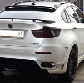 BMW X6 «HAMANN» — Белый матовый перламутр