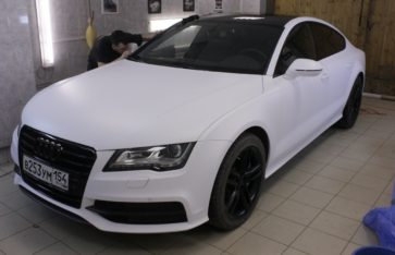 Audi A7 S-line — «White matt»