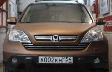 Honda CR-V — оклейка в пленку Arlon «Aztec Bronze»