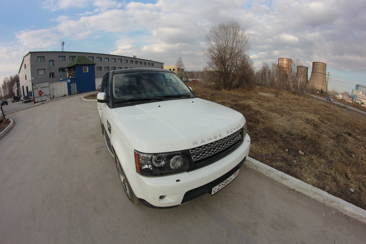 Range rover. Черный верх.