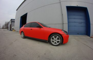 Nissan SkyLine. Racing Red (matt).