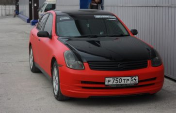 Nissan SkyLine. Racing Red (matt).