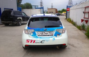 Subaru STI «Винилография»