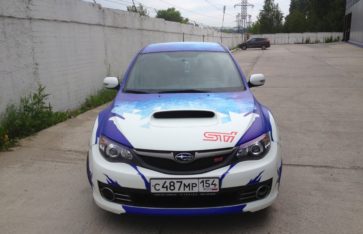 Subaru STI «Винилография»