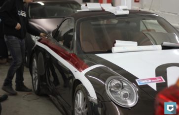 Яркий Porsche 911 «Tech Art»