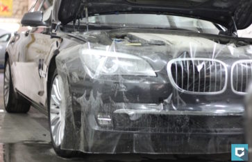 Оклейка прозрачной пленкой BMW 7-Series (F01)