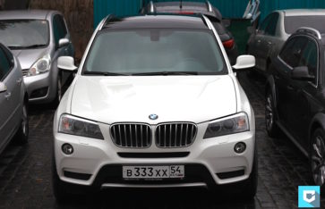 Оклейка крыши BMW X3 (F25)