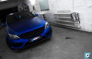 Mercedes-Benz C-Classe (w205) «Синий матовый металлик»