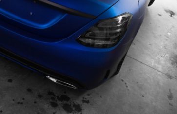 Mercedes-Benz C-Classe (w205) «Синий матовый металлик»
