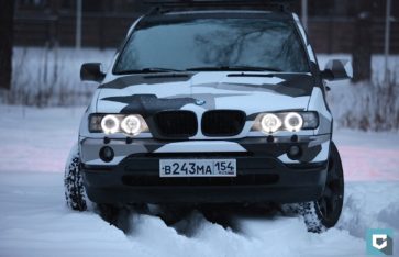 Городской камуфляж BMW X5 4.6i (e53)