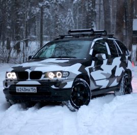 Городской камуфляж BMW X5 4.6i (e53)
