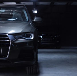 New «Audi Q3» защита фронтальной части