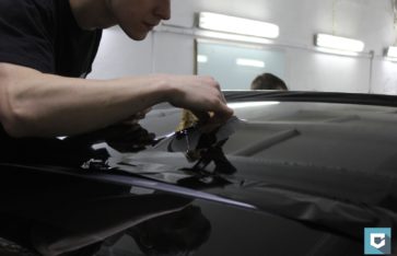 Оклейка крыши BMW X6 (f16)