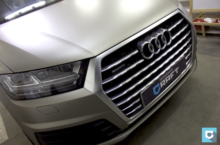 Audi Q7 II «Матовая ламинация»