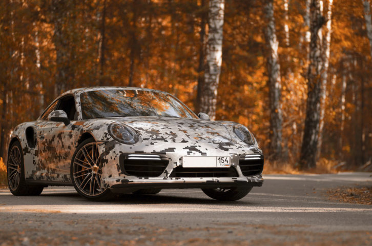Porsche 911 Turbo S — Pixel Cammo