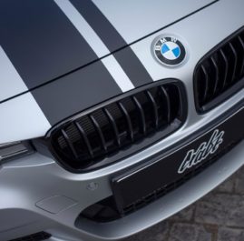 BMW 3-серии (f30) полная оклейка в матовую прозрачную пленку