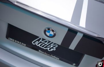 BMW 3-серии (f30) полная оклейка в матовую прозрачную пленку