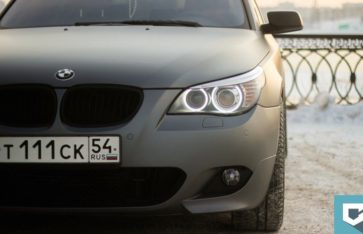 BMW 5-series (E60) «gray-matte metallic»
