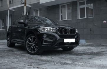 «BMW X6» защита кузова полиуретановой пленкой