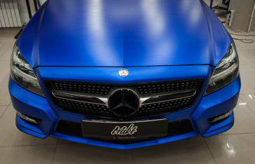 «Mercedes-Benz CLS» частичная оклейка пленкой