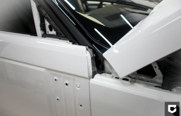 «Range Rover Evoque» защита кузова полиуретановой пленкой