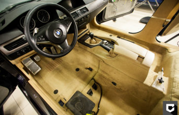 «BMW 5-Series» оклейка кузова пленкой + реставрация салона
