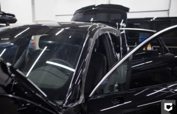 «Porsche Macan» защита кузова полиуретановой пленкой
