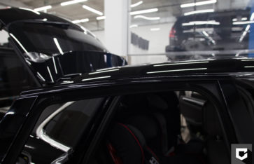 «Porsche Macan» защита кузова полиуретановой пленкой