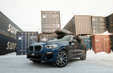«NEW BMW X3» защита кузова полиуретановой пленкой