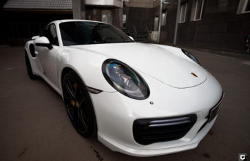 Porsche 911 — оклейка полиуретаном
