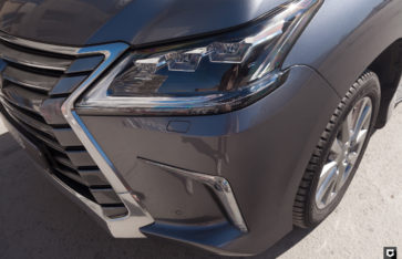 Lexus LX450 «Детейлинг полировка + нанесение керамического покрытия»