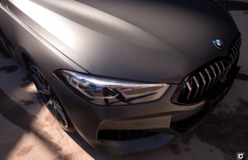 BMW 8-series «Оклейка в матовый полиуретан»