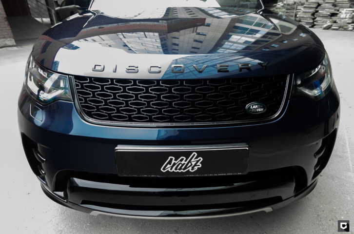 Land Rover Range Rover Discovery «Оклейка фронтальной части в полиуретан, комплекс по полировке + нанесение керамики»