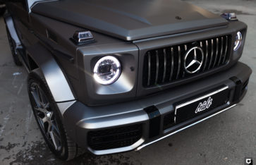 Mercedes-Benz G-class «Полная оклейка Matte Metalic Grey»