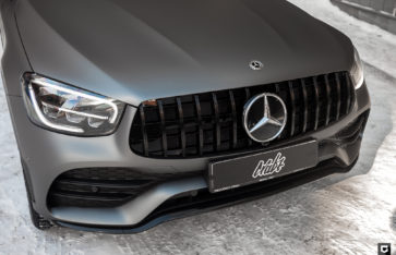 Mercedes-Benz GLC «Полная оклейка в Matte Metallic Grey»