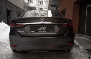 Mazda 3 «Полная оклейка в прозрачный матовый полиуретан»