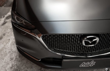 Mazda 3 «Полная оклейка в прозрачный матовый полиуретан»
