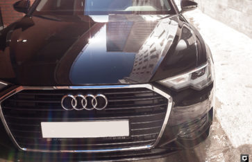 Audi A6 «Оклейка фронтальной части»
