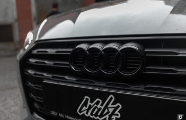 Audi A5 «Полная оклейка в серый глянец»
