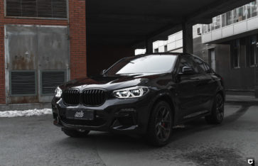 BMW X4 «Полная оклейка в прозрачный полиуретан»