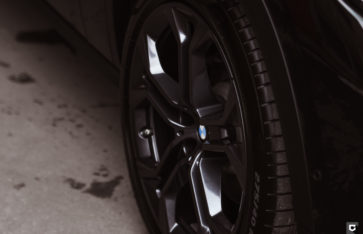 BMW X6 «Комплекс по полировке и нанесению керамики + оклейка в прозрачный полиуретан»