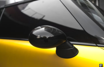 Mini Cooper S «Оклейка в желтый матовый хром»
