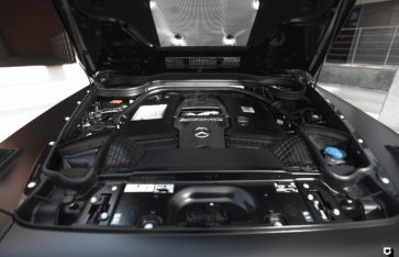 Mercedes-Benz G63 «Полная оклейка в прозрачный матовый полиуретан»