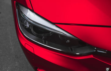 BMW 3-Series «Оклейка в красный матовый хром»