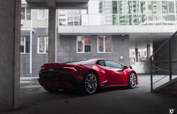 Lamborghini Huracan Evo «Оклейка фронтальной части и зон риска в полиуретан»