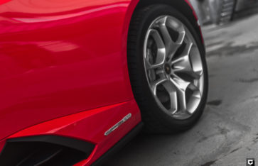 Lamborghini Huracan Evo «Оклейка фронтальной части и зон риска в полиуретан»