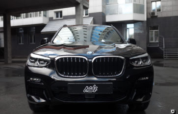 BMW X3 «Полная оклейка в прозрачный полиуретан»