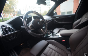 BMW X3 «Полная оклейка в прозрачный полиуретан»