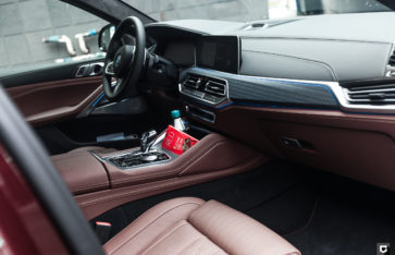 BMW X6 «Полная оклейка в прозрачный полиуретан»