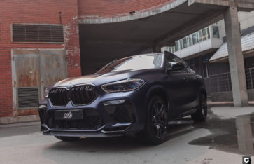 BMW X6M Competition (Полная оклейка в матовую полиуретановую пленку)